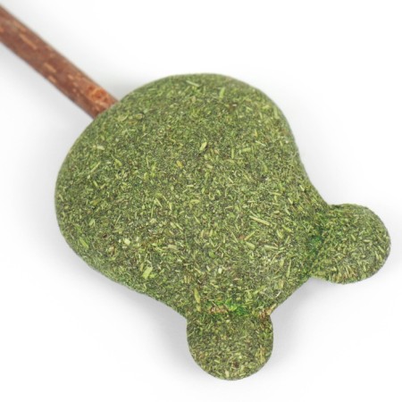 A toy for cats from cat mint "Bear" on a wand from Matathabi, 13 cm-3