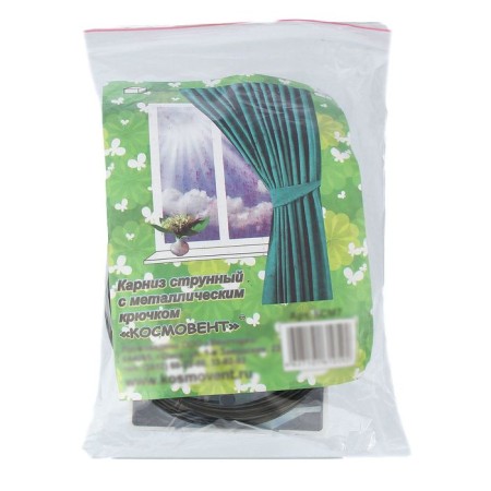 Cornice - string, two -row, 3.5 m, metal hook-1