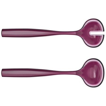 Set of cutlery for the Guzzini Dolcevita salad, 2 objects, amethyst color