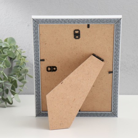 Photo frame plastic "Mira" 15x21 cm, 261 white (plastic screen)-3