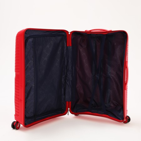 Big suitcase 28 ", lightning department, code castle, 4 wheels, red color-7