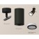 AMBRELLA LIGHT, TECHNO, XM6323013, GU5.3, Black Black Sand Color.