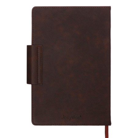 The diary is notathered, A5, 140l, cage, region, on the button, gray/brown-12