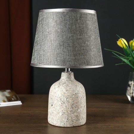 Table lamp 32162/1 E14 40W gray 20x20x32 cm Risalux