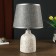 Table lamp 32162/1 E14 40W gray 20x20x32 cm Risalux