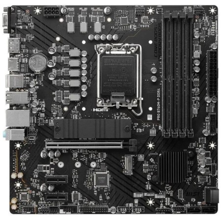 The MSI Pro B760M-P DDR4 SOC-1700 Intel B760 4XDDR4 MATX AC`97 8ch (7.1) GBLAN+ 10044