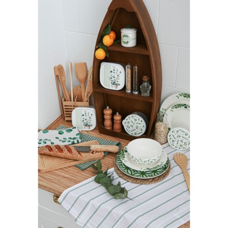 Plate porcelain dessert shade "Eucalypt", d = 20.5 cm-8