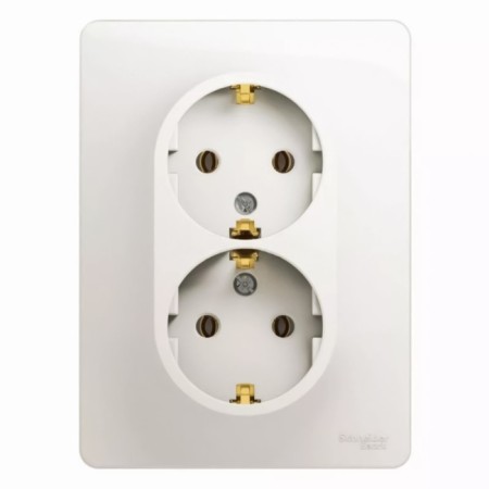 SCHE GSL000624 Glossa, SP, 2 sockets, IP20