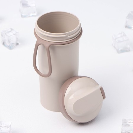 A bottle for cold drinks with a loop, 400 ml, the color is lightweight-4
