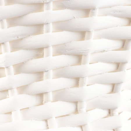 Wicker basket, 30x30x27x70 cm, white, willow-4