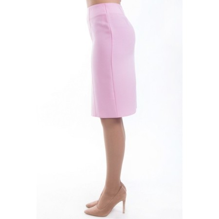 Female skirt, size 46, pink color-2