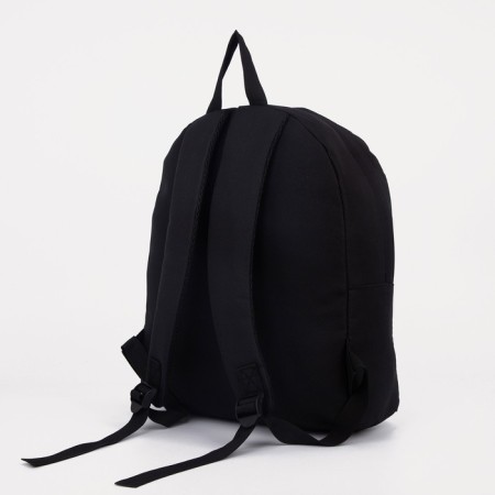 School backpack on lightning, black/blue color-4