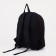 School backpack on lightning, black/blue color