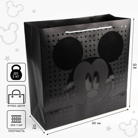 Gift package, 30x30x12 cm, packaging, Mickey Mouse
