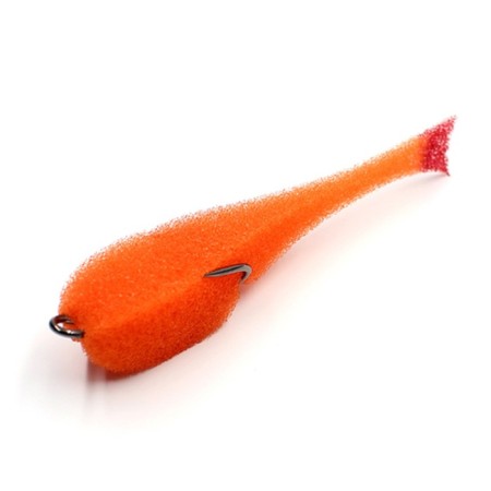Yaman foamy fish on a double, 140 mm, color 09, 5 pcs.