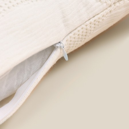 Decorative pillow SL Home Cotton 40*40 cm, muslin/jacquard, 100% cotton-2