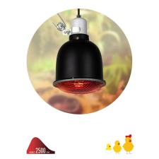 Lamp for Terrariums and Bruders era Fito-E27-Schaade with a protective grille