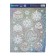 Interior sticker - a head of New Year's toys, 21 x 29.7 cm, New Year