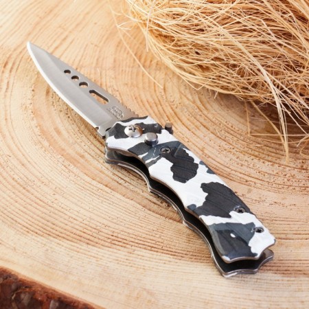 Folding Kamuflation knife 14.7 cm, blade 61mm/1.8 mm