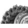 Cup brush "Bison" 35277-100_z02, twisted, steel, wicker bunches 0.8 mm, M14x100 mm