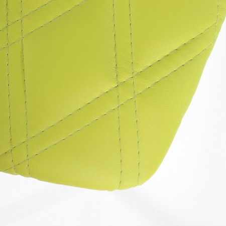 Chair "Wave" (rhombus), olive-1