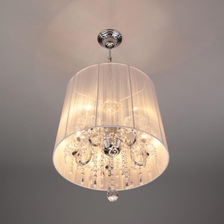 Allata chandelier, 5x40W E14, chromium color-2
