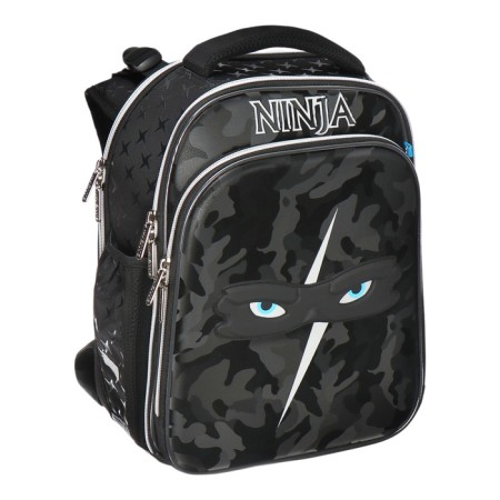 Frame backpack 37x28x18, Devente Premier 17l, Ninja, for boys, black-1