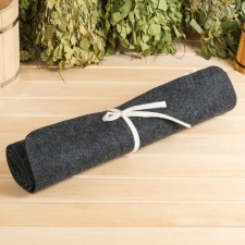 Bannoye Sliver, felt, 200x60 cm without embroidery, gray