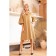 Female dress, size 46, mustard color