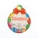 Medal "Graduate of kindergarten!" Smiley bell, 10 x 10 cm