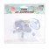 Suction cup with a hole on the side, set10 pcs., Diameter: 4 cm