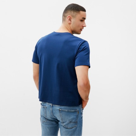 T-shirt male Minaku "Fuck" Blue color, rn 50-3