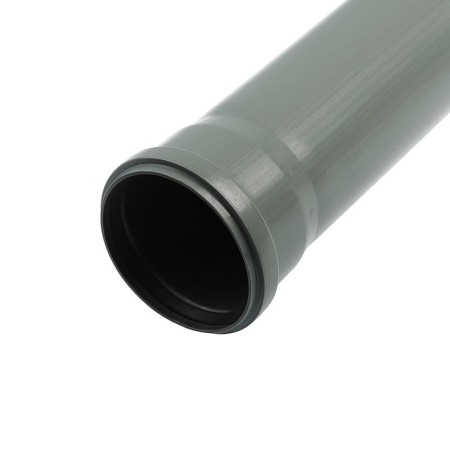 Sewage pipe flextron, internal, d = 110 mm, thickness 2.7 mm, 1000 mm
