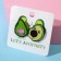 Avocado Pati Nonseznemi icons, colored in ferrous metal