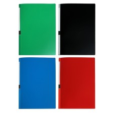 A4 folder, 80 transparent files, 400 μm, mix