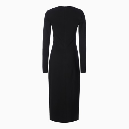 Women's dress, black color, size 48 (l)-9