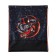 A bag for shoes 490 x 410 mm, SDS-53 "Lunar skate" black/orange
