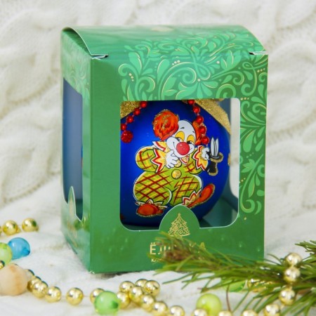 Clown ball d-7.5 cm, mix-5