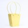 Bag for flowers embossed shampan moisture resistant, 17x17-11.5x11.5-20 cm