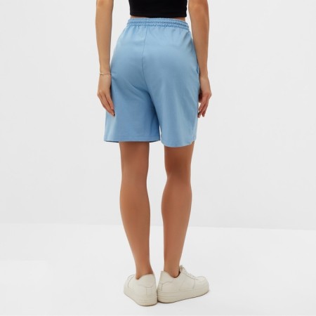 Women's shorts, blue color, size 48-1