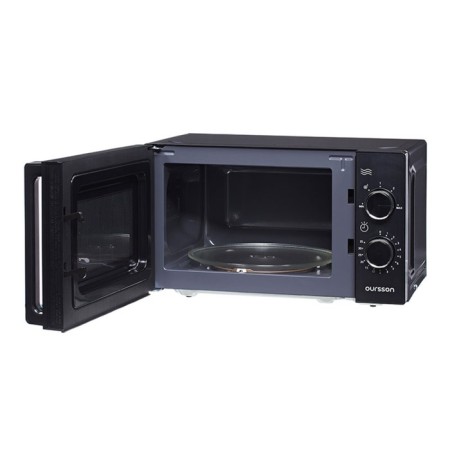 Microwave Oursson MM2009/BL, 700 watts, 20 l, timer, black-1