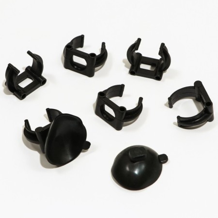 Suction cup with a plastic holder, Ø 2.4 cm-1