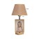 Table lamp with a photo frame 10x15cm (plastic insert) 20x20x35cm