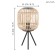 Bordesley table lamp, 1x28W E27, black color
