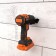 Holder for convenient storage of screwdrivers, wall, black