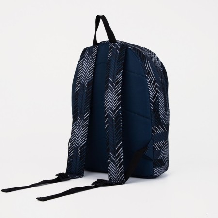 A backpack with a zipper, Erich Krause, Blue Color-1