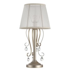 Freya FR20-TL-01-BG SIMONE, 280x280x559 mm desktop lamp, E14, 1x40W, cream color with gold