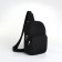 Young youth bag-bag, Textura, from textiles, black color