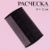 The comb two -sided, 9 × 5 cm, the color is black