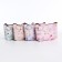 Women's wallet with zipper, color mix